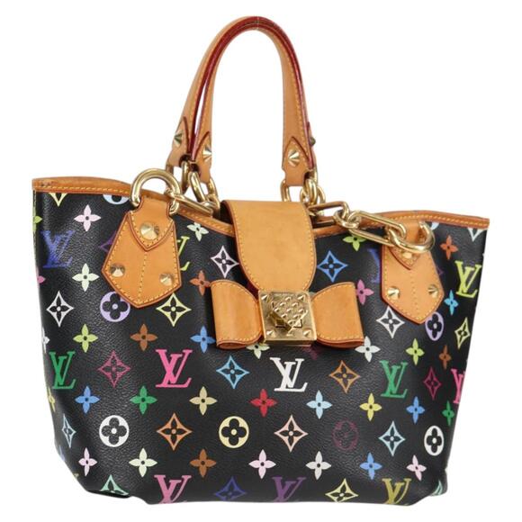 LOUIS VUITTON Monogram Multicolor Annie MM Bag Black M40308 - Picture 1 of 16